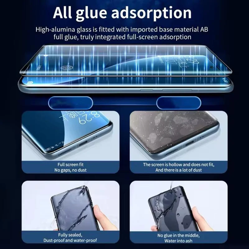 Color: ROSE, Bundle: bundle 18, Material: High Definition - Full Glue Protective Film For VIVO X200 X100 Pro Screen Protector vivo X200Pro x100 Ultra Full Screen Cover 9H HD Tempered Glass