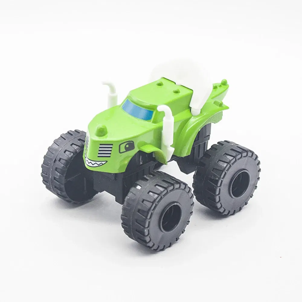 Color: Gold - Flame and machine monster Car toys Russian Crusher Truck Vehicles Figure Blaze Toy blaze the monster machines birthday Gifts