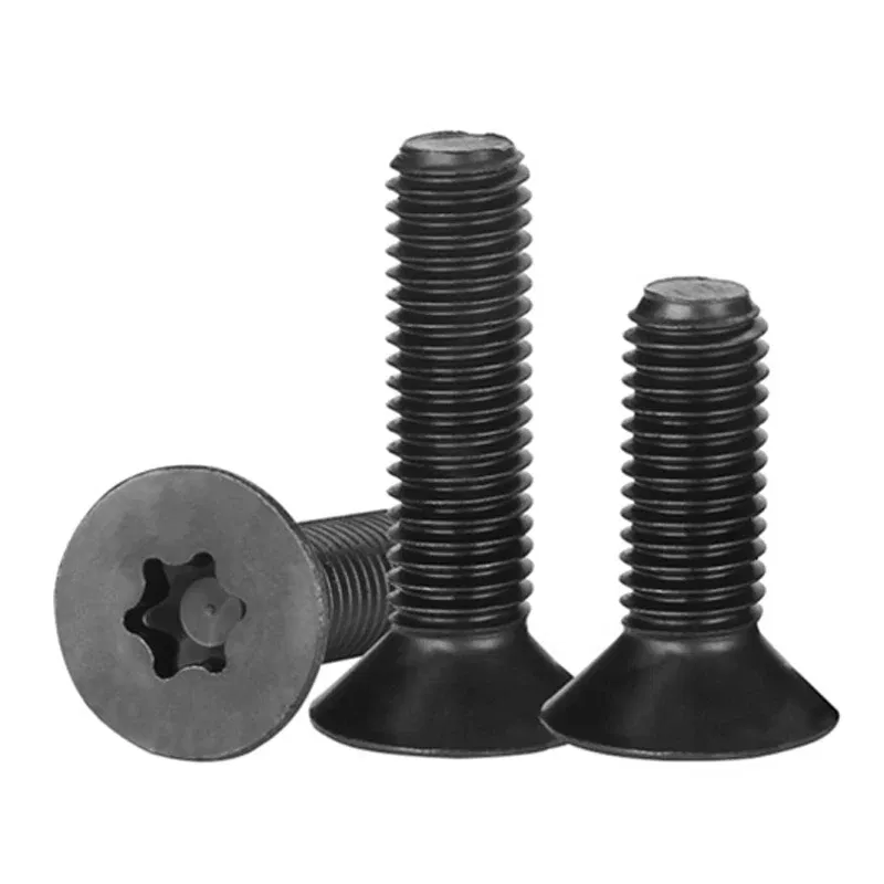 Size: M4.2, Length: 8mm - 10pcs/lot Flat Countersunk Screw Six Lobe Bolt Machine screw M2 M2.5 M3 M4 M5 M6 M8 M10 Black 304 Stainless Steel Torx Head