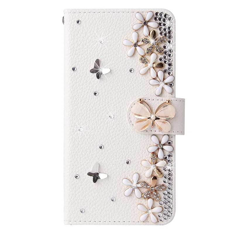 Color: Lemon yellow, Material: POLYESTER - Flip Glitter Case For Samsung Galaxy S25 Ultra S24 FE S23 S22 S21 S20 Plus A35 A55 A16 A14 A15 A34 A54 Leather Cover Case