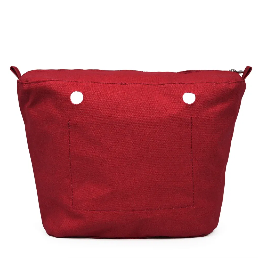 Color: DEEP BLUE, Size: S, - New 1 PC Canvas Inner O bag Organizer Insert Zipper Pocket for Classic Mini Obag Accessories Replacements
