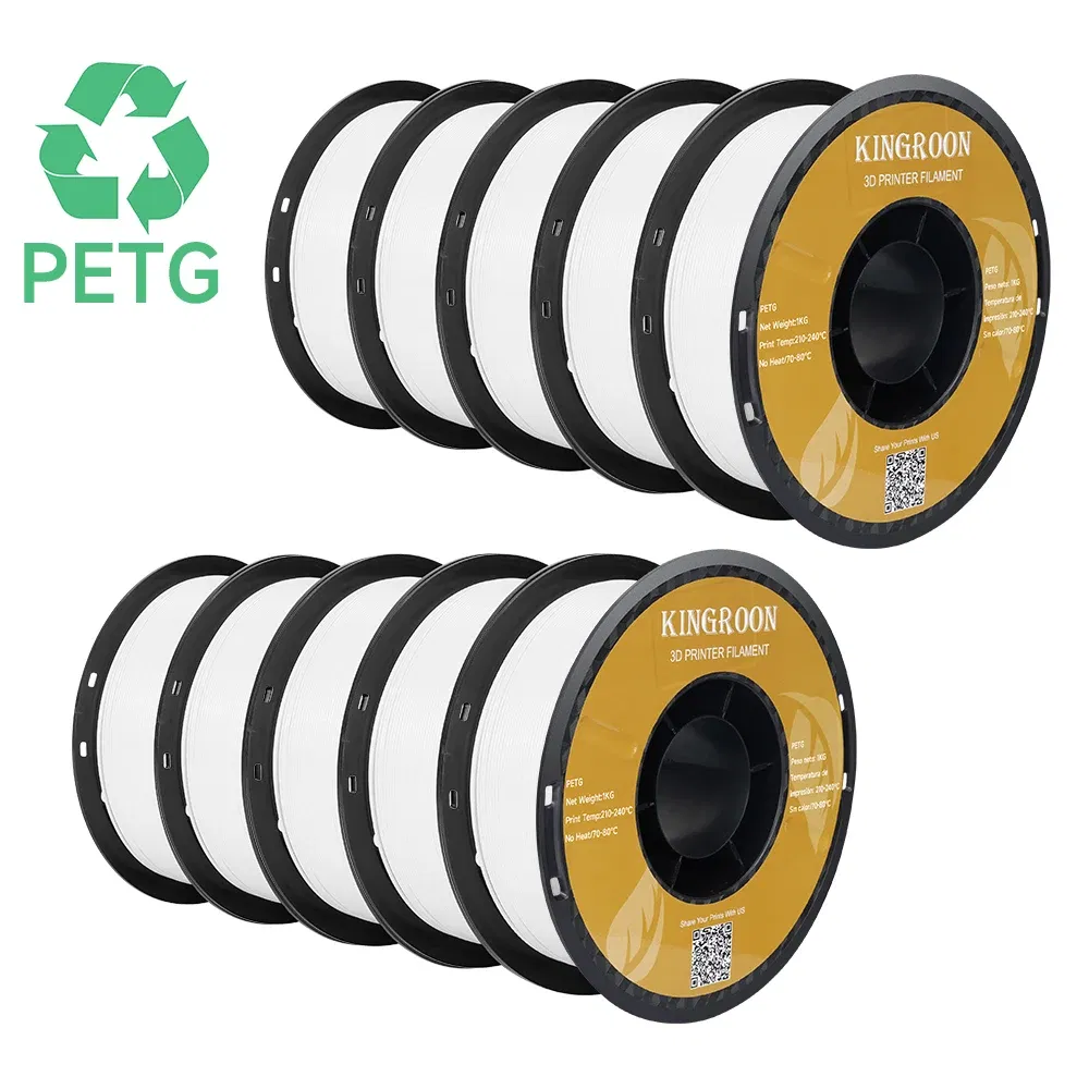 Color: Natural, Ships From: CHINA - Top 3D Printer 10KG PLA PETG ABS Filament 3D Printing Plastic Material 1.75mm 100% No Bubble Spool