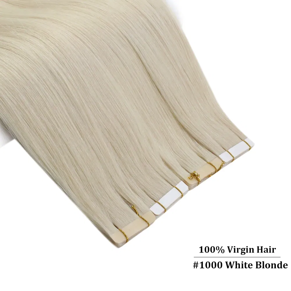 Color: P5/8/18, Items per Package: 10 pcs, Length: 22 inches, Life Span: 12 months - [Last 12 Months] Ugeat Tape in Hair Extensions Virgin Human Hair 10A Grade Tape in Extensions  Human Hair