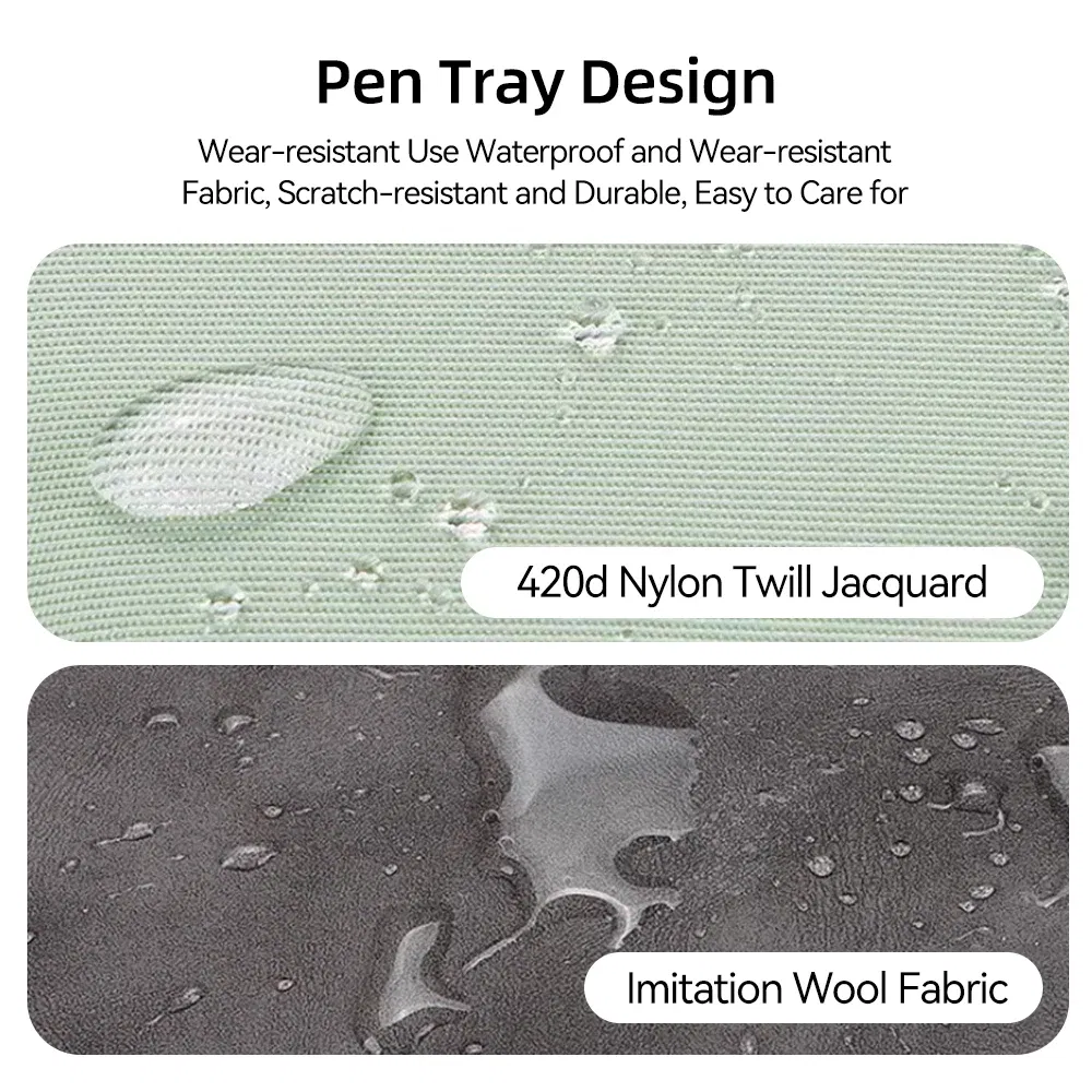 Color: Navy Blue, Size: 13" - Tablet Handbag Case for 10-13 Inch iPad Case Fits iPad Air 10.9 inch iPad Pro 11 M2 iPad 10th Samsung Xiaomi Lenovo Multi Pocket