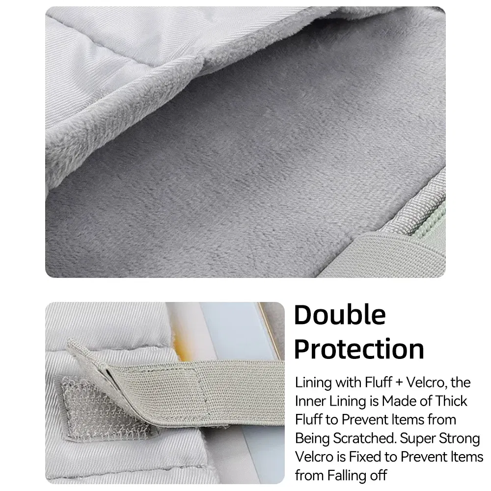 Color: Navy Blue, Size: 13" - Tablet Handbag Case for 10-13 Inch iPad Case Fits iPad Air 10.9 inch iPad Pro 11 M2 iPad 10th Samsung Xiaomi Lenovo Multi Pocket