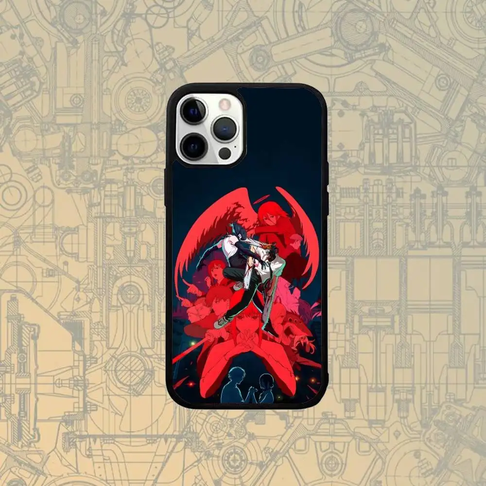 Color: Beige, Material: Vinyl - C-Chainsawman Reze Arc Movie Phone Case For IPhone 17,16,15,Pro,Max,Air,14,Plus,13,12,11 Magesafe Wireless Charge Cover