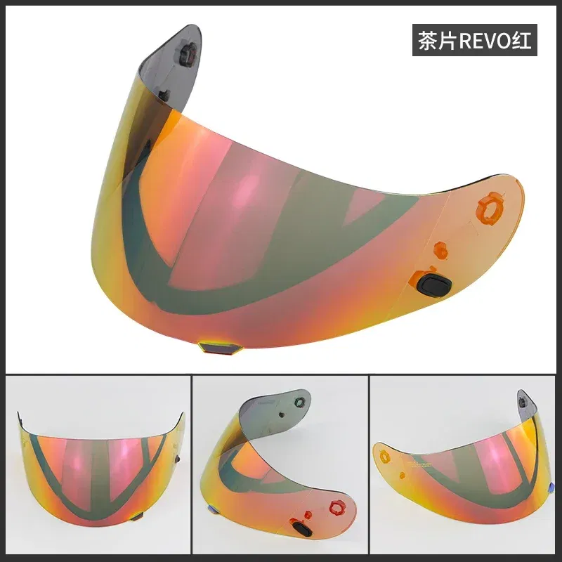 Color: Dark Grey - Helmet Visor for HJC CL16 CL17 CLST CLSP CSR1 CSR2 CS15 TR1 FG15 HS11 FS15 Helmet Shields Uv Protection Capacete Accessories