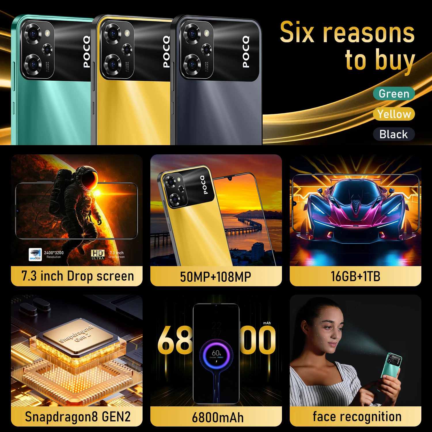 Color: Rose Golden, Bundle: Bundle 21 - 2025 HOT X5 Pro Smartphone Global Version Snapdragon 8 Gen 3 72MP+108MP Cellphone Android Unlocked Mobile Phone Celular Nfc