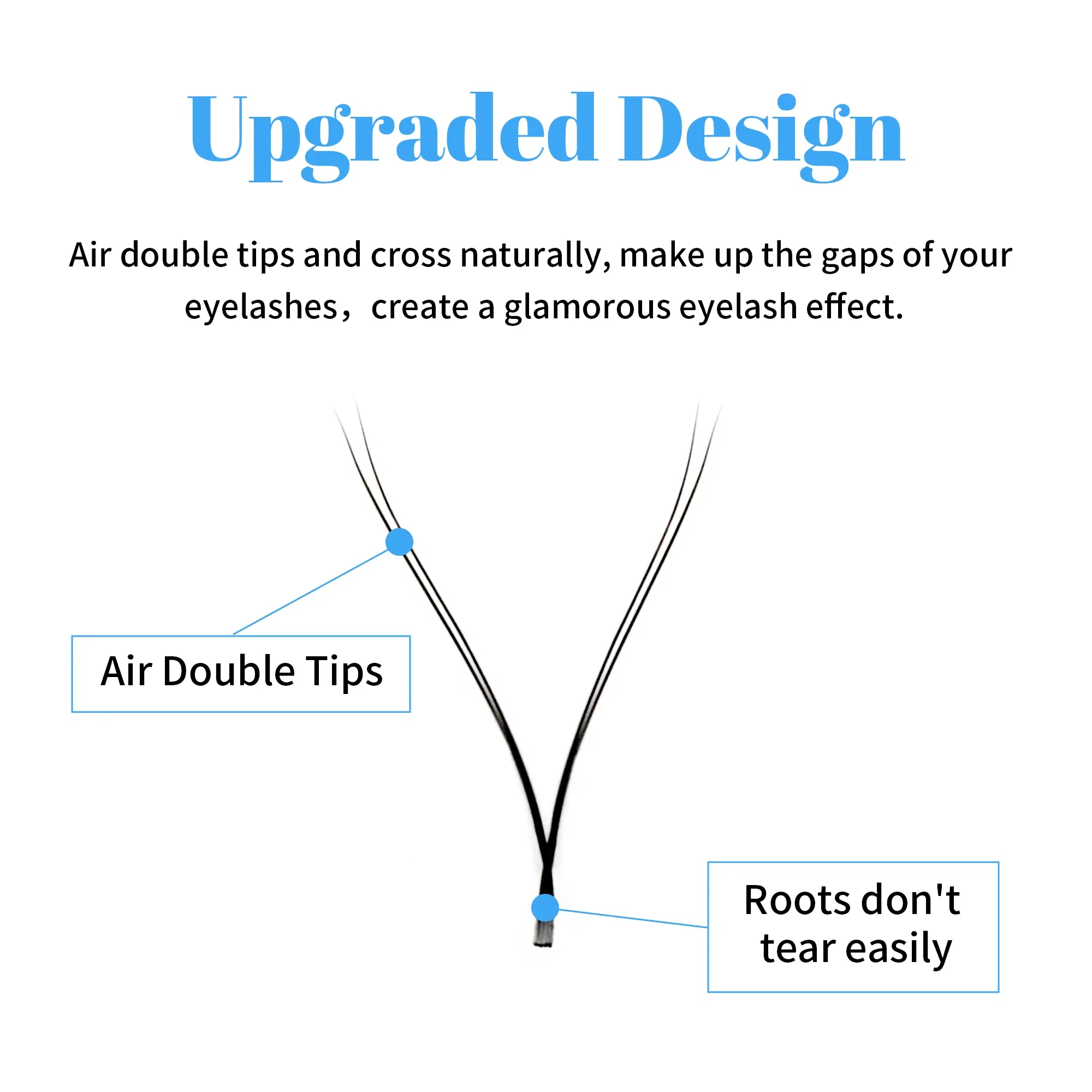 Color: Black & Silver, Curl: C, Thickness: 0.07mm, Length: 9mm, Ships From: CHINA - Gemerry YY Shaped Eyelash Extension Automatic Flowering W Shape Bloom 3D 4D 5D 6D 8D Premade Fans Eyelash Makeup Volume Lashes