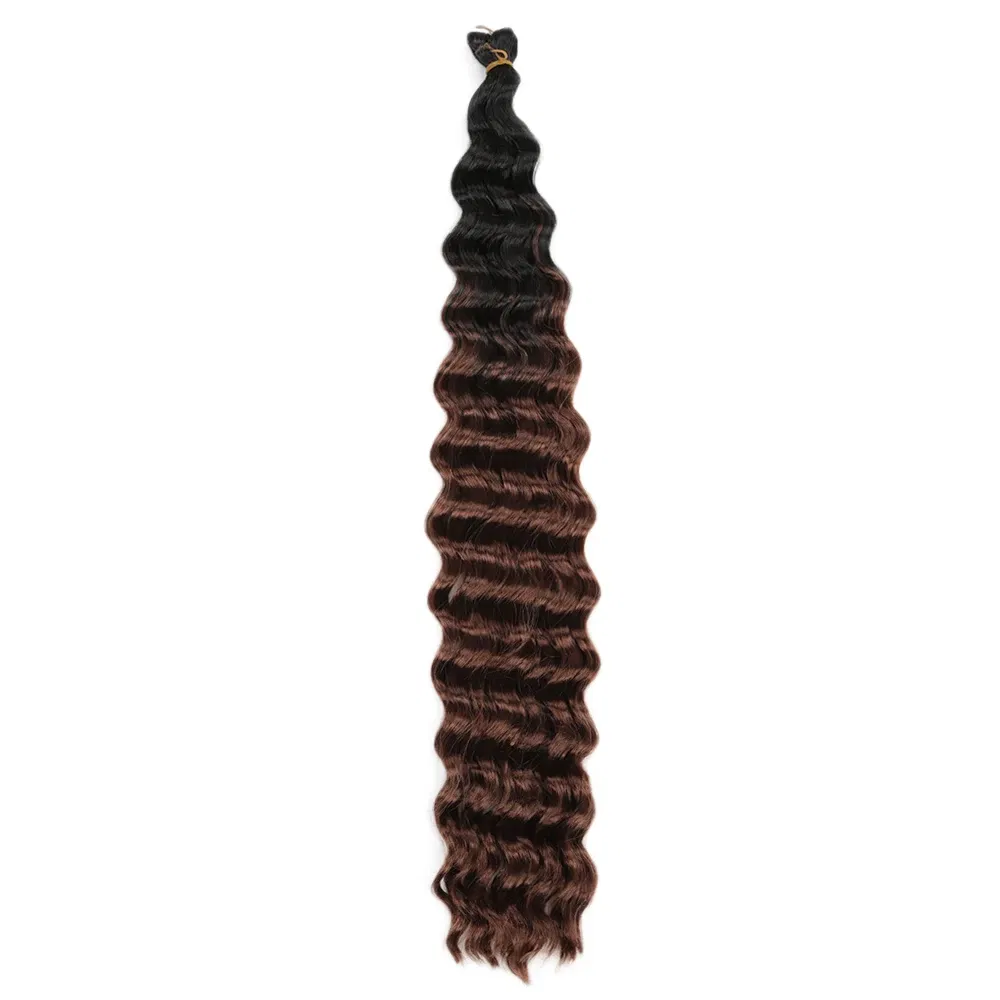 Color: M#33, Ships From: CN, Stretched Length: 28inches, Bulk Buy: 1Pcs/Lot - 22-28 Inch Freetress Deep Twist Crochet Hair Natural Synthetic Braids Hair Ombre Crochet Braiding Hair Extensions Hair Expo City