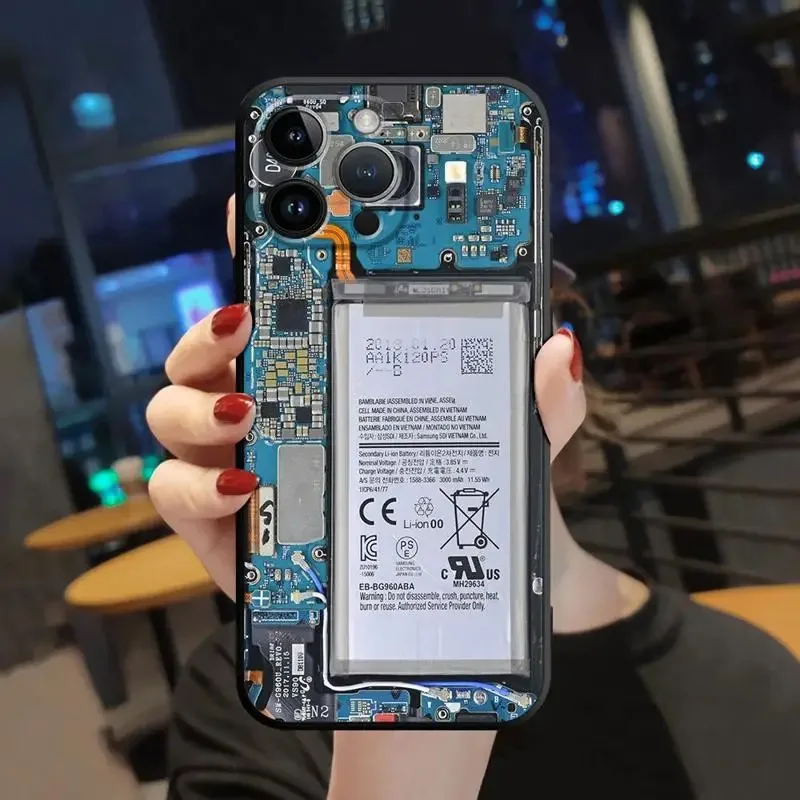 Color: black, Material: Denim - Retro Camera Games Phone Case For Samsung Galaxy S10 S20 S21 S22 S23 S24 FE Plus Ultra Note 20 Mobile Cover Shell