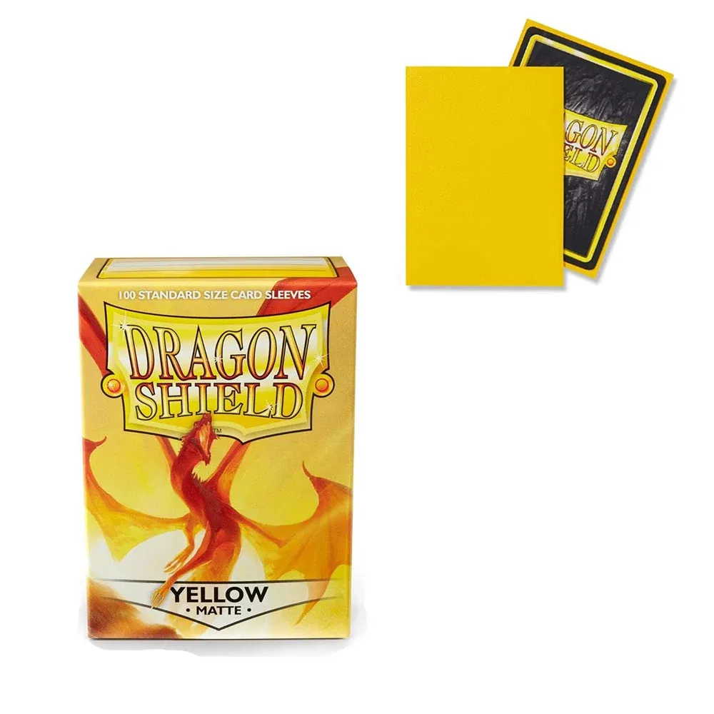 Color: two - 100 PCS/BOX 66x91mm Standard Size Demark Dragon Shield Matte Card Sleeves for MTG/PKM/YGO/TCG Board Game Cards Slevees
