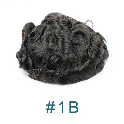 Toupee Color: 5R#, Toupee Density: 110%, Length: 6 inches, Toupee Size: 7x9, Toupee Design: free - 20MM Curly Brown Black Super Durable Mono Lace&Pu Mens Toupee Wig Human Hair 15mm Capillary Prosthesi Weave Replacement For Male