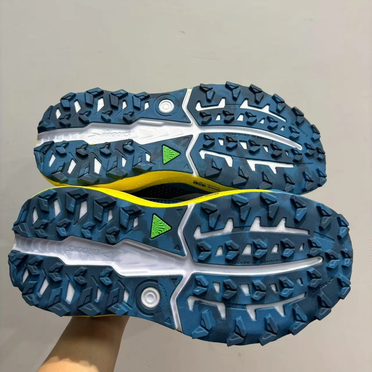 Color: Blue, Shoe Size: 41 - Brooks Men?™s Casual Sneakers Caldera 8 Ultra Trail Running Shoes Breathable Cushioned Long-term Training Sports Jogging Shoes