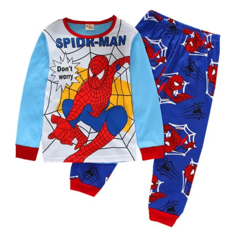 Color: SKY BLUE, Kid Size: 4T - kids pajamas set baby pijama boys animal sleepwear girls cute soft nightwear children clothing homewear