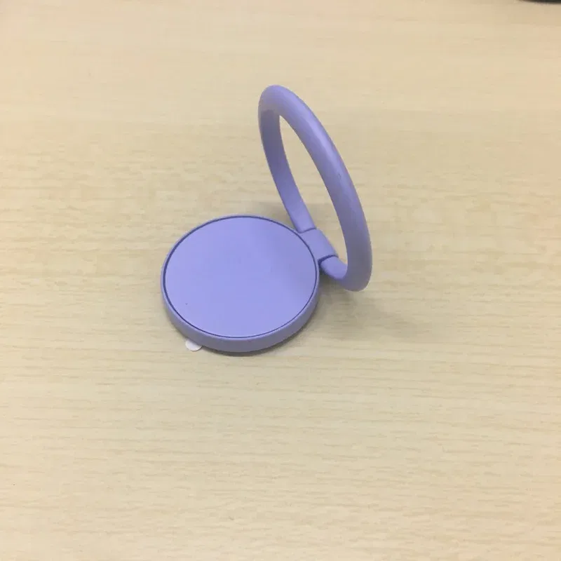 Color: green - Ring Buckle Phone Holder Stand All Metal Paint Mobile Phone Buckle  Finger Ring Phone Holder for Phone Iphone Accessories