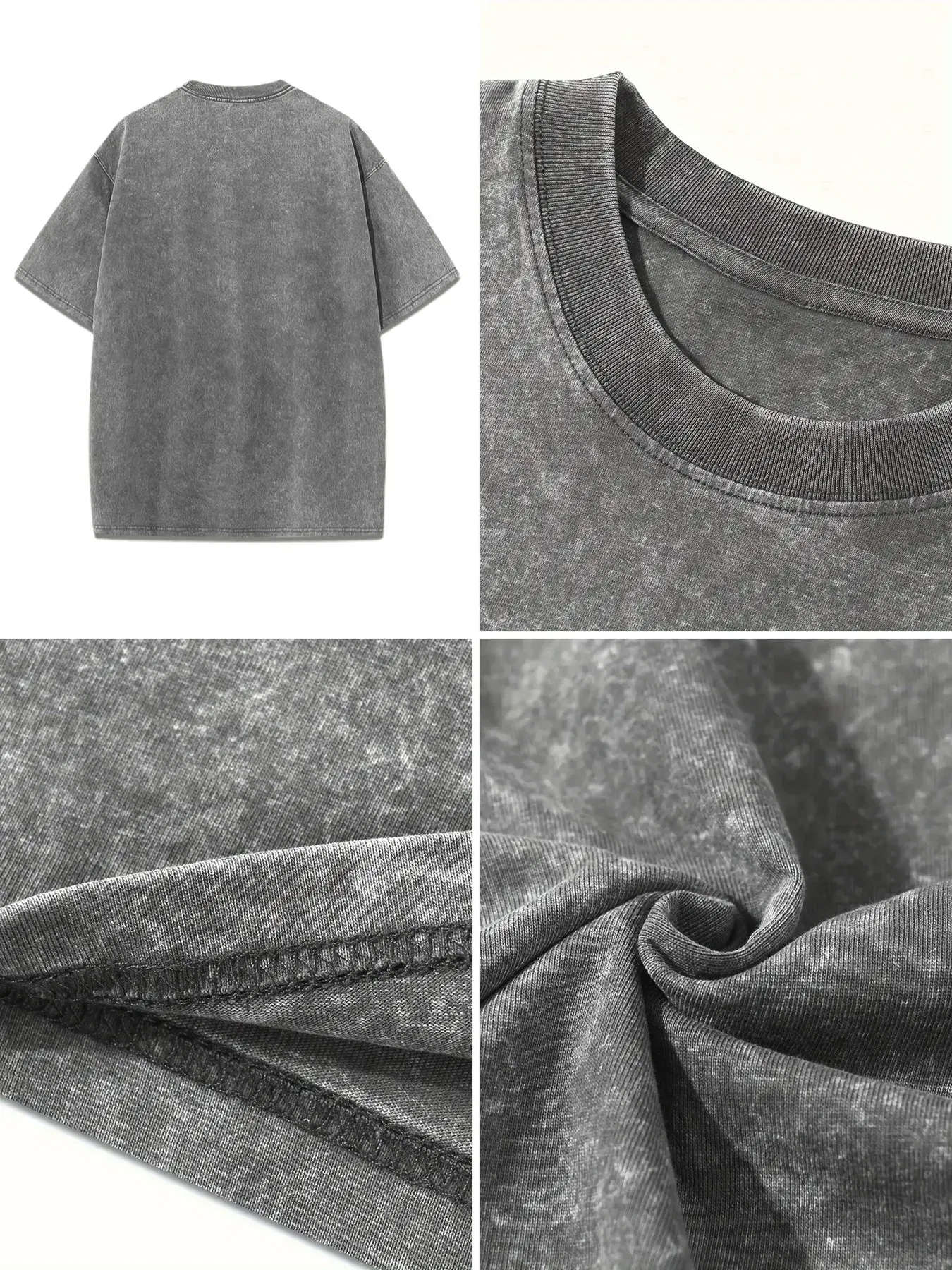 Color: Brown, Size: S - Oversize Women's Washed T-Shirt Cotton Here Comes The Sun Prints T Shirts Casual O-Neck Short Sleeve Tops Loose Women's Clothes