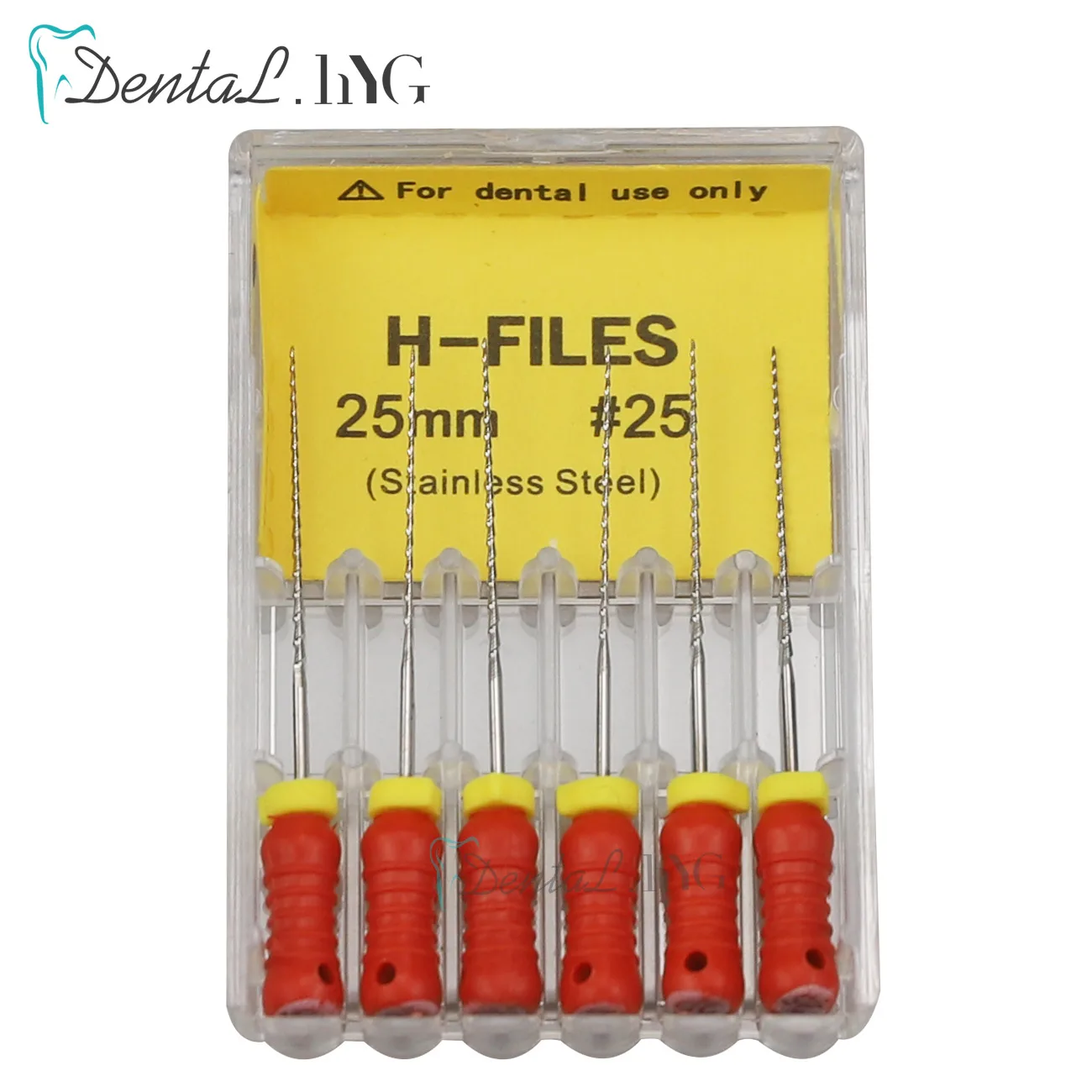 Color: Yellow Black - Dental Tools Root Cannal Endo K File 21mm 25mm Stainless Steel Endodontic Instruments Dentist Dentistry Odontologia