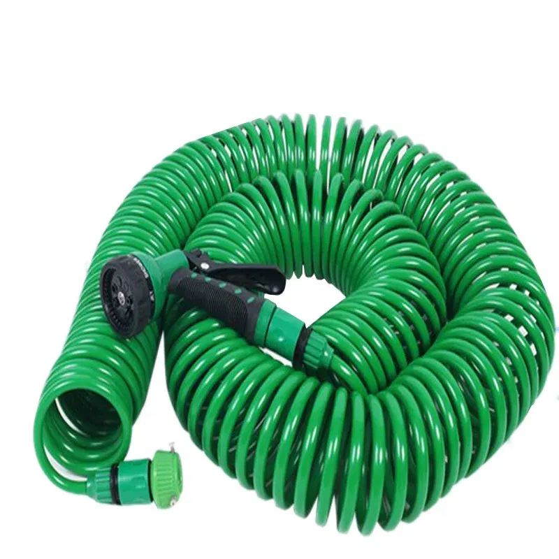 Diameter: 1/2'', Lengh: 50ft - 15M/30M Garden Spring hose Telescopic Water Pipe Car Washing hose Gardening Retractable Coil Magic Flexible hose spray