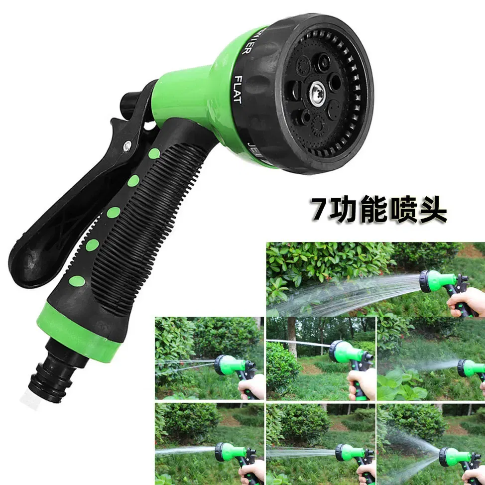 Diameter: 1/2'', Lengh: 50ft - 15M/30M Garden Spring hose Telescopic Water Pipe Car Washing hose Gardening Retractable Coil Magic Flexible hose spray