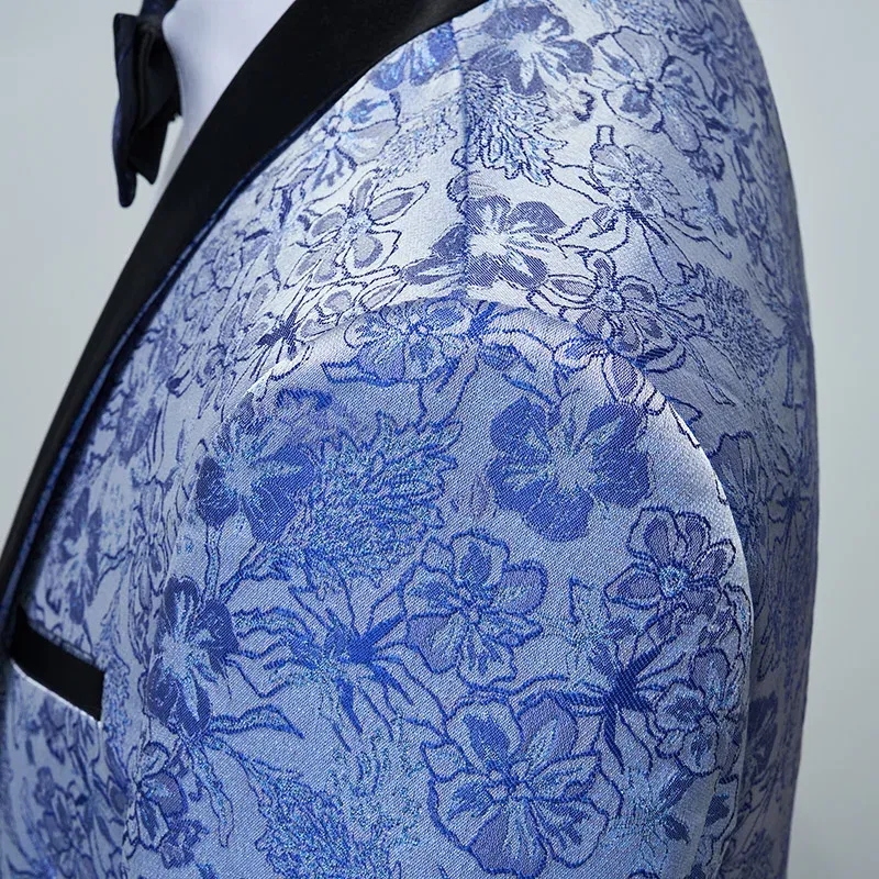 Color: Brown, Size: L - Men's  Evening Dress Bridegroom Suit British Wedding Business Casual Fashion Three-piece Set with Vest And Trousers Sizes M-6XL