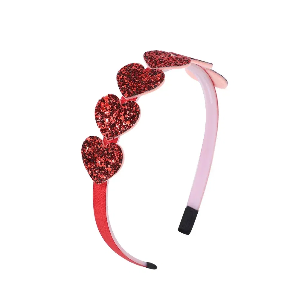 Color: Ivory - 1pcs Fashion Glitter Kids Hair Band Lovely Bow Stars for Headband Girls Cute Colors Hair Tiaras Hairbands Hair Accessories Gifts