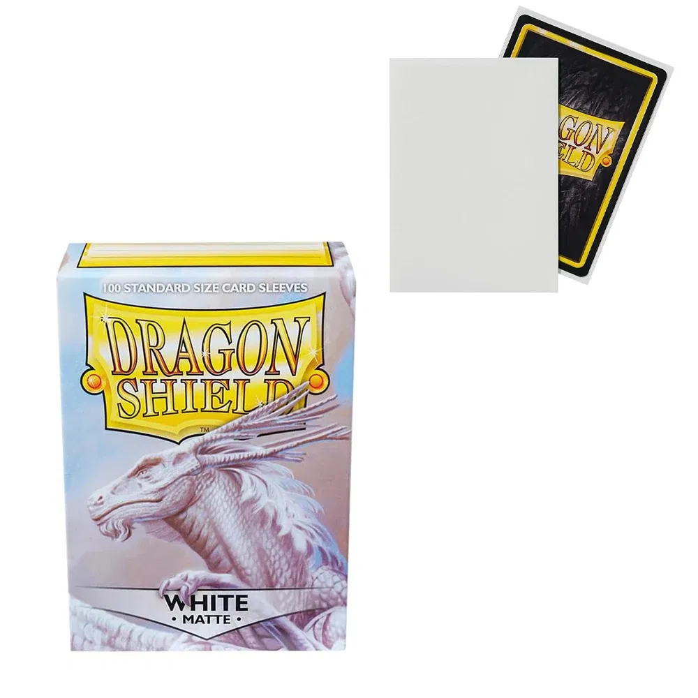 Color: four - 100 PCS/BOX 66x91mm Standard Size Demark Dragon Shield Matte Card Sleeves for MTG/PKM/YGO/TCG Board Game Cards Slevees