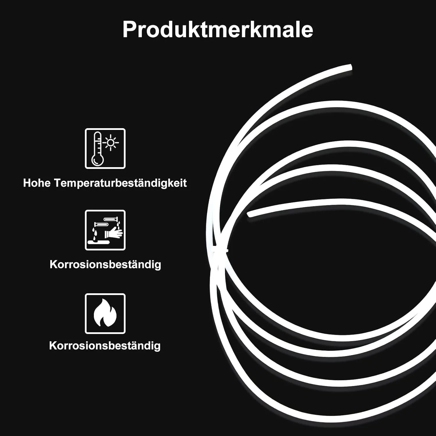 Color: Blue - Creality 1M 2M 3D Printer PTFE Tube Bowden Tubing Upgrades with 8x PC4-M6/PC4-M10 3D Printer Bowden Tube for 1.75mm Filament
