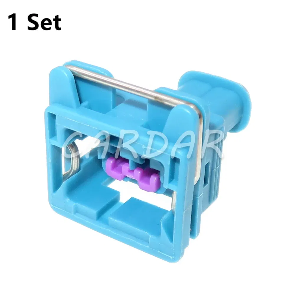 Color: black - 1 Set 2 Pin 240PC02S6001 Blue Car Wiring Connector Auto Plastic Housing Sealed Plug Automobile Electric Wire Socket AC Assembly