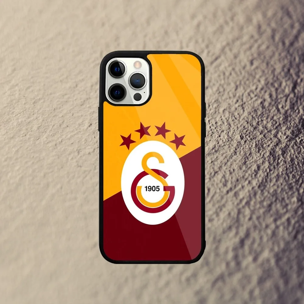 Color: Beige, Material: Silicon - G-Galatasaray 1905s Phone Case For iPhone 16,15,14,13,12,11,Plus,Pro,Max Mini Magsafe Magnetic Wireless Charging