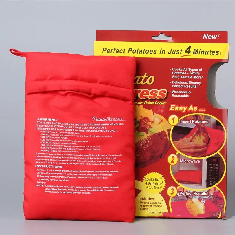4-Minutes Microwave Potato Bag