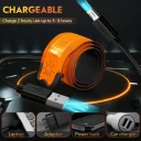 Rechargeable LED Armband for Running and Walking at Night (2 Pack)