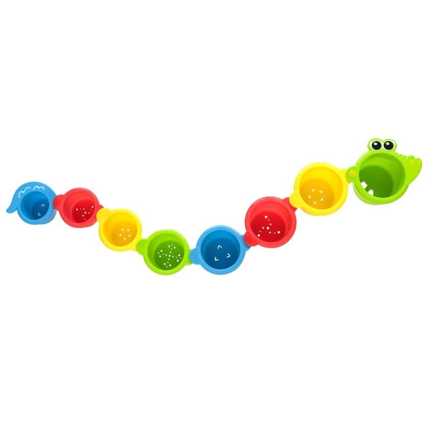 Croc Cup Stacking Linking Toys