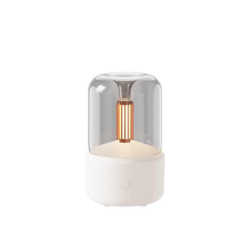 Portable Aromatherapy Humidifier with LED Candlelight