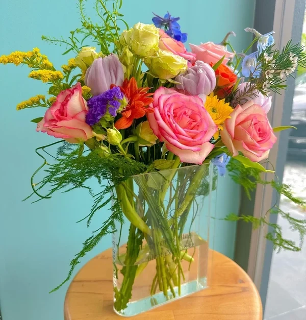 Flowers - Book Vase
