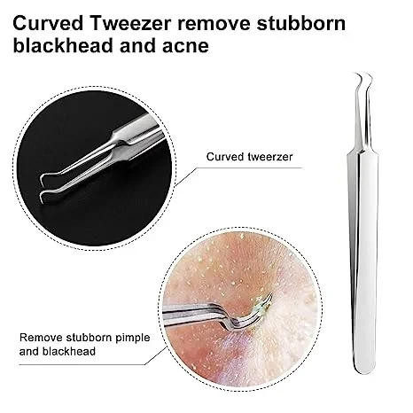 🔥Professional Facial Blackhead Remover Tweezers