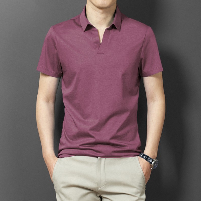 Men's Scissor Collar T-Shirt