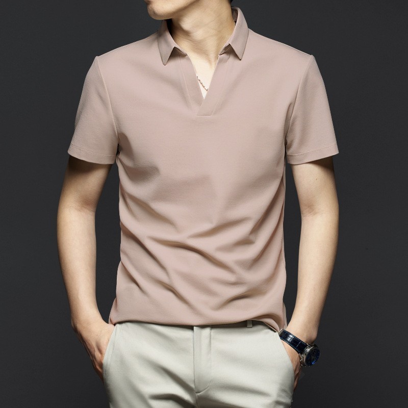 Men's Scissor Collar T-Shirt