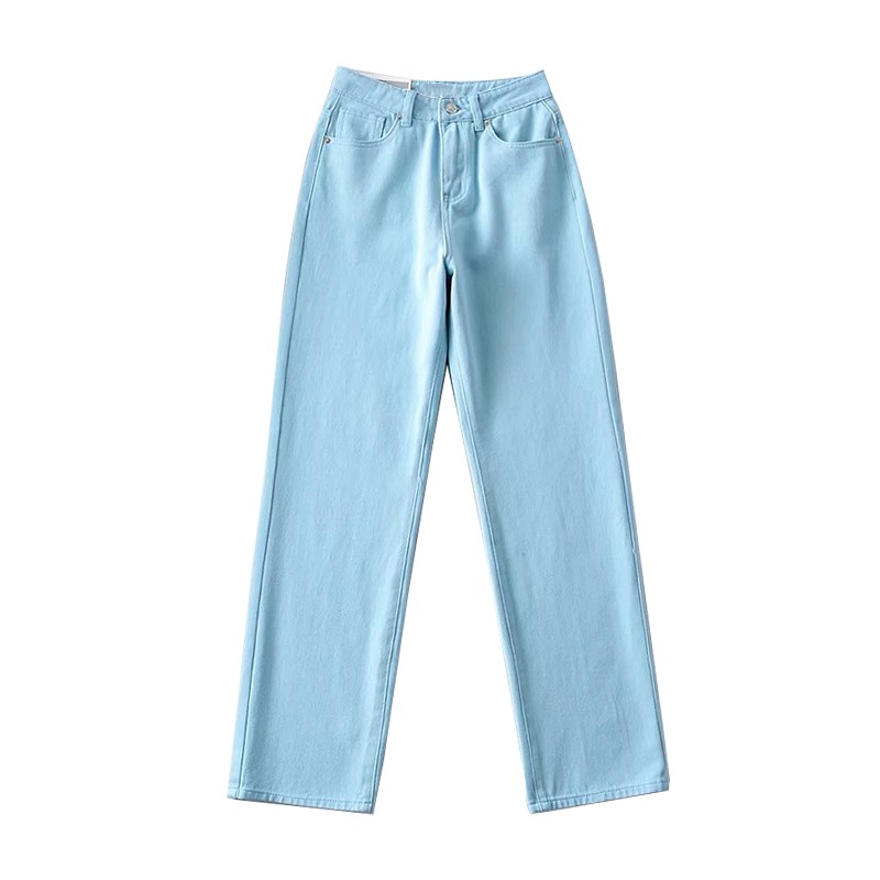 Women's High Waist Wide Leg Fit Jeans
