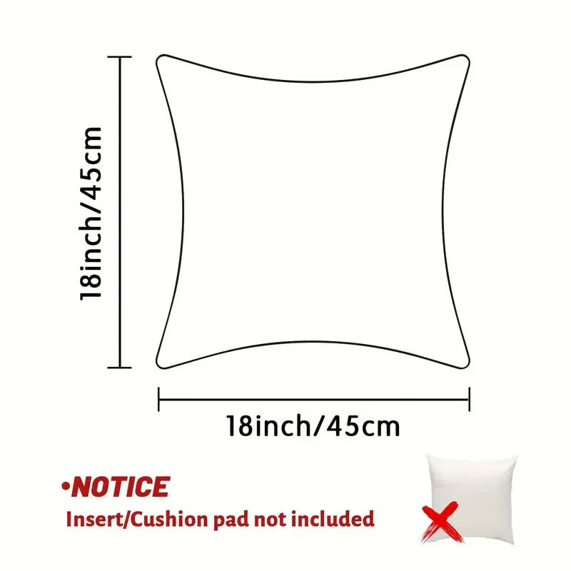 4pcs Set of Velvet Throw Pillow Covers