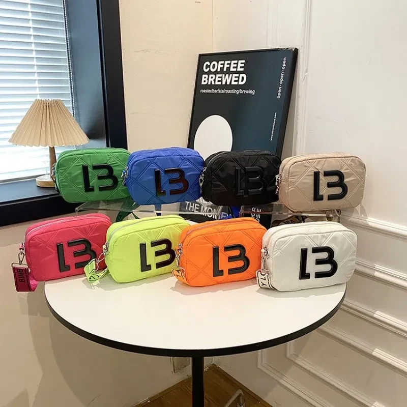 Solid Color Small Square Bags Women Fashion Underarm Bag
