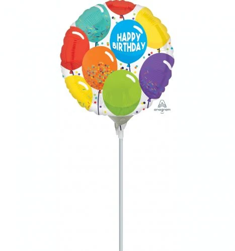 Foil Balloon - Happy Birthday Celebration Balloons - 22cm