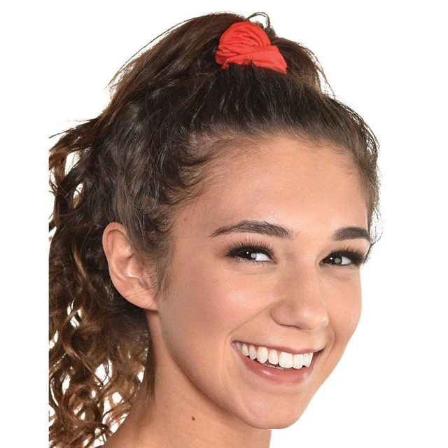 Hair Scrunchies Red 2pk - Pack of 2