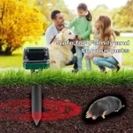 Solar Powered Mole Repellent (Same for snakes/pests/rodents)