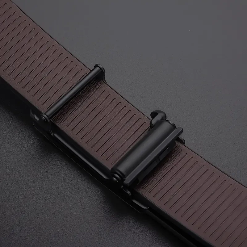 Men's Automatic Buckle Belt - Fashionable and Casual for Jeans