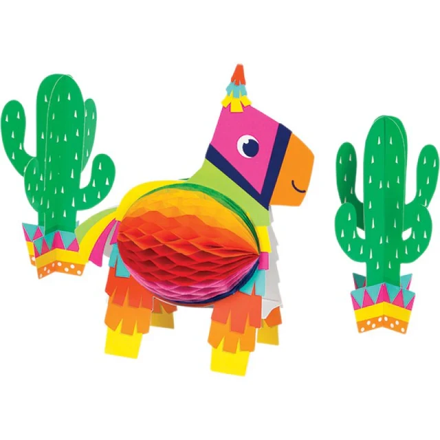 Fiesta Fun Centrepiece Honeycomb 3D