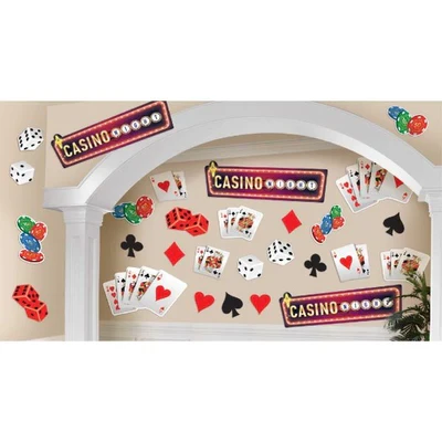Roll The Dice Casino Cutouts Mega Value Pack (Pack of 30)
