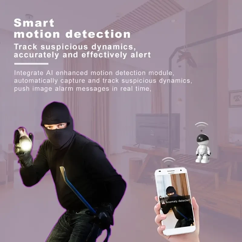 PODOFO 1080P HD Wireless Baby Monitor WiFi IP Camera with Motion Detection & Two-Way Audio