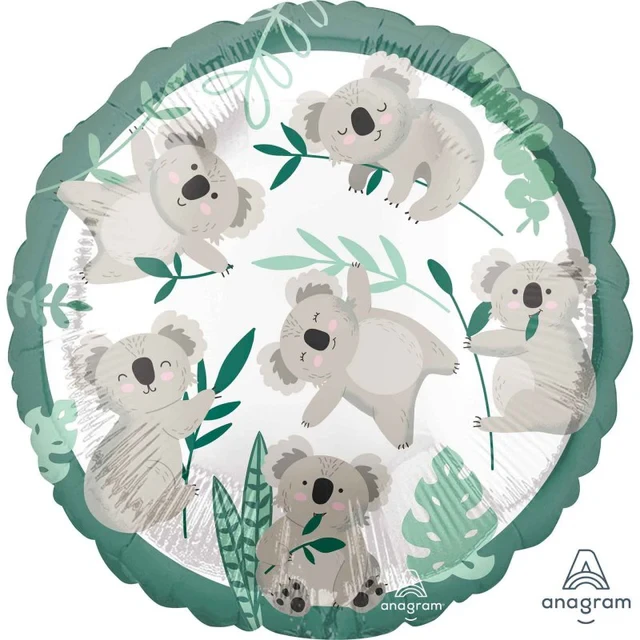 Foil Balloon - Std Hx Koala (45cm)