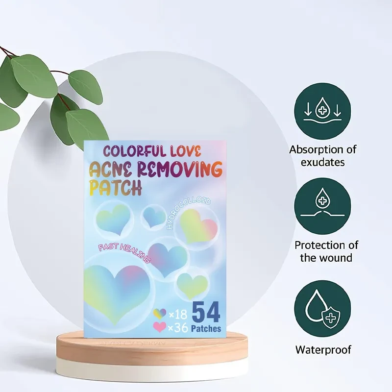 Hydrocolloid Love Artificial Skin Cover Acne Patch